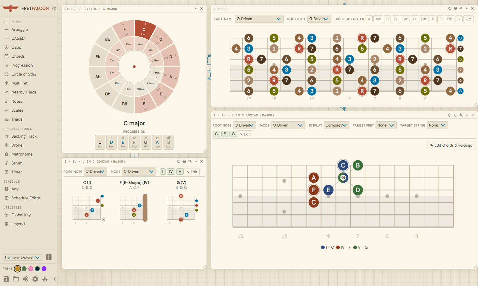 The modular workspace: every tool on one canvas